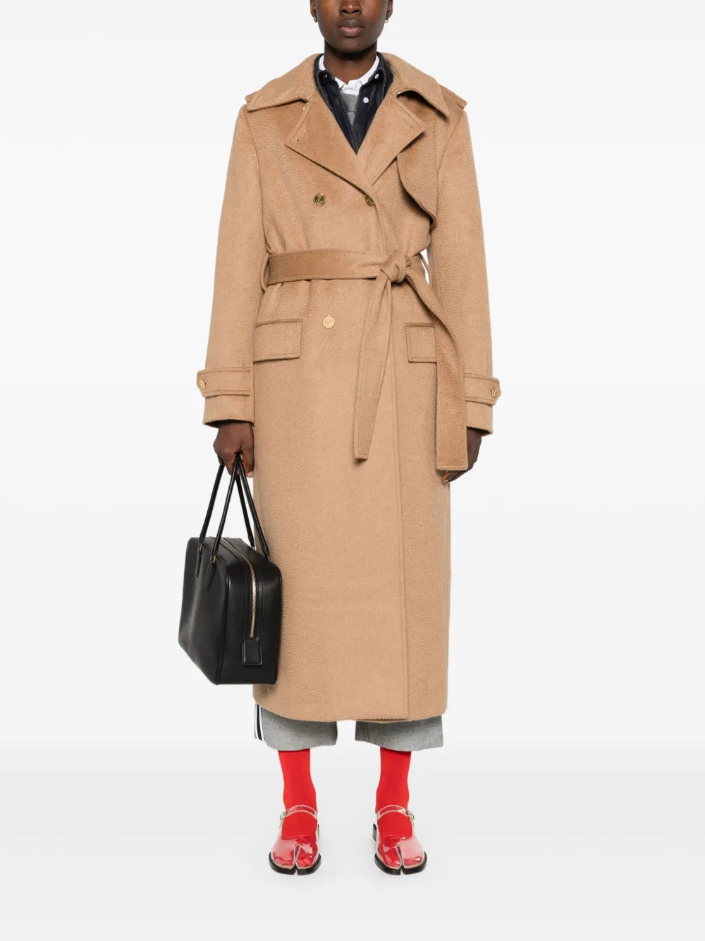 Double-Breasted Coat