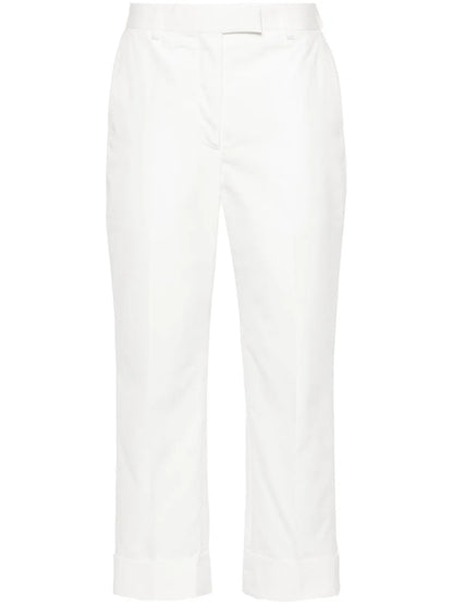 High-Waisted Tailored Trousers