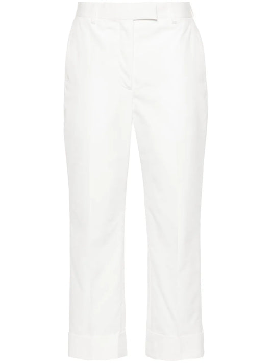 High-Waisted Tailored Trousers