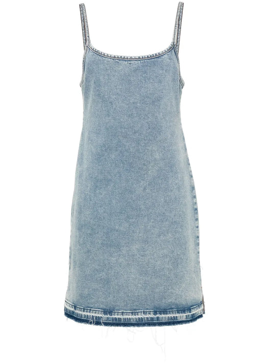 Stretch Denim Mini Dress