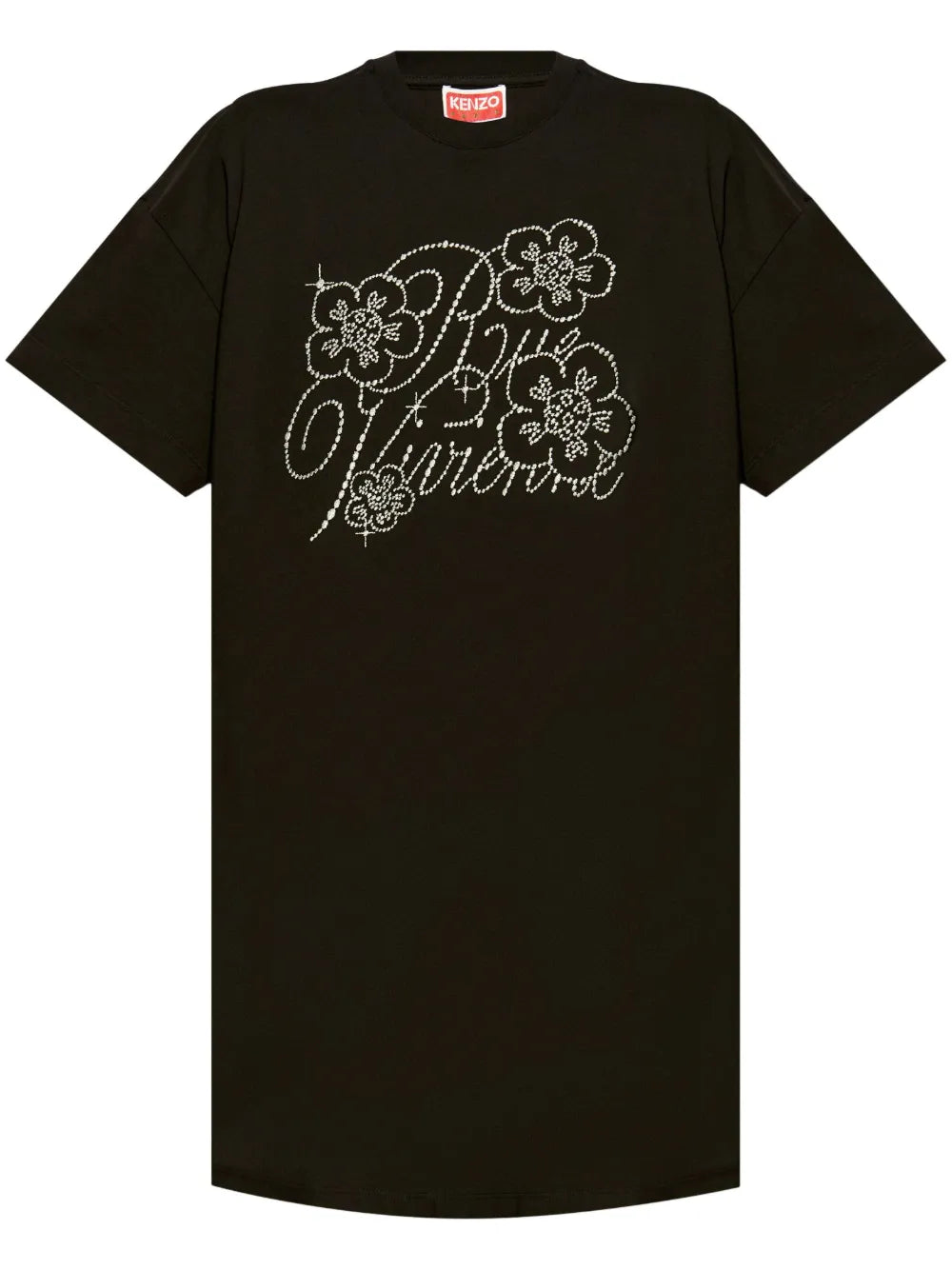 Stud-Embellished T-Shirt Dress
