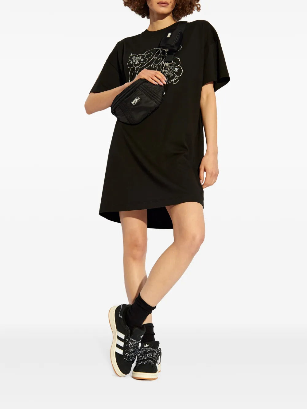 Stud-Embellished T-Shirt Dress