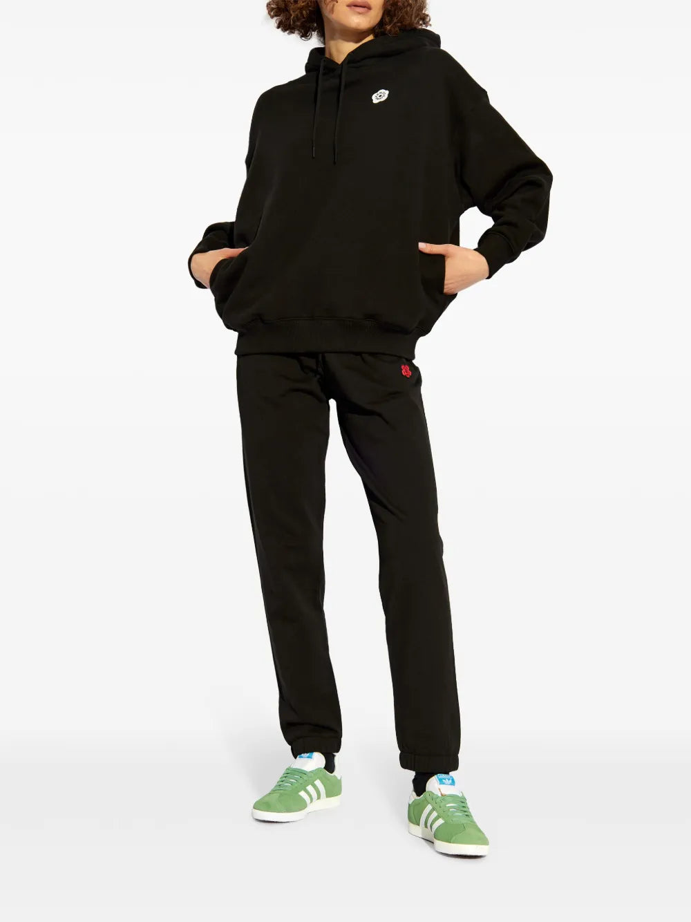 Boke Flower Cotton Hoodie