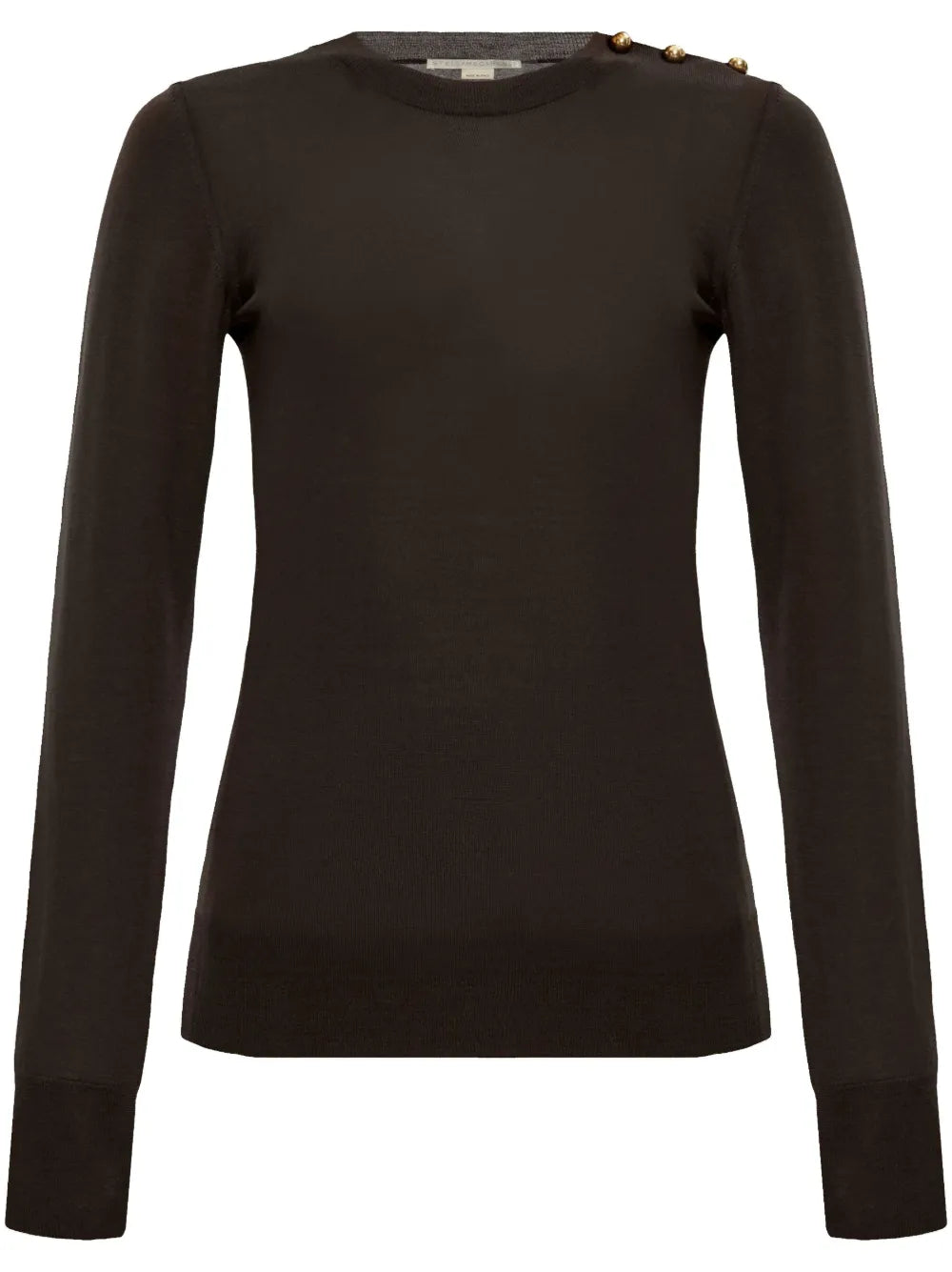 Fine-Knit Wool Jumper