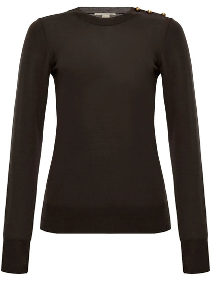Fine-Knit Wool Jumper