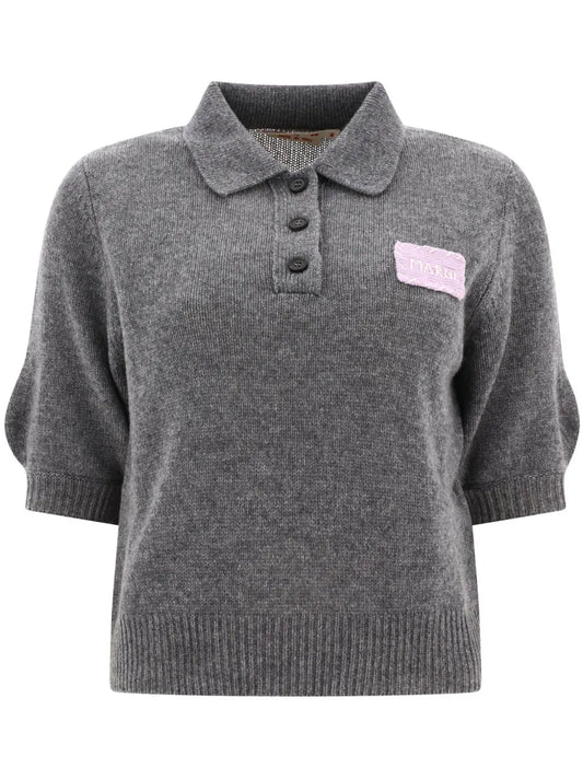 Logo-Appliqué Cashmere Sweater