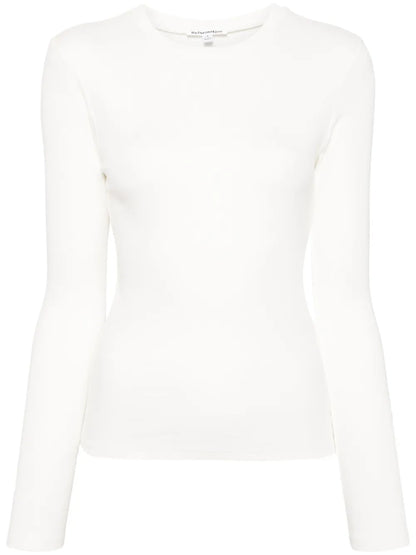 Davy Ribbed-Knit Long-Sleeve T-Shirt