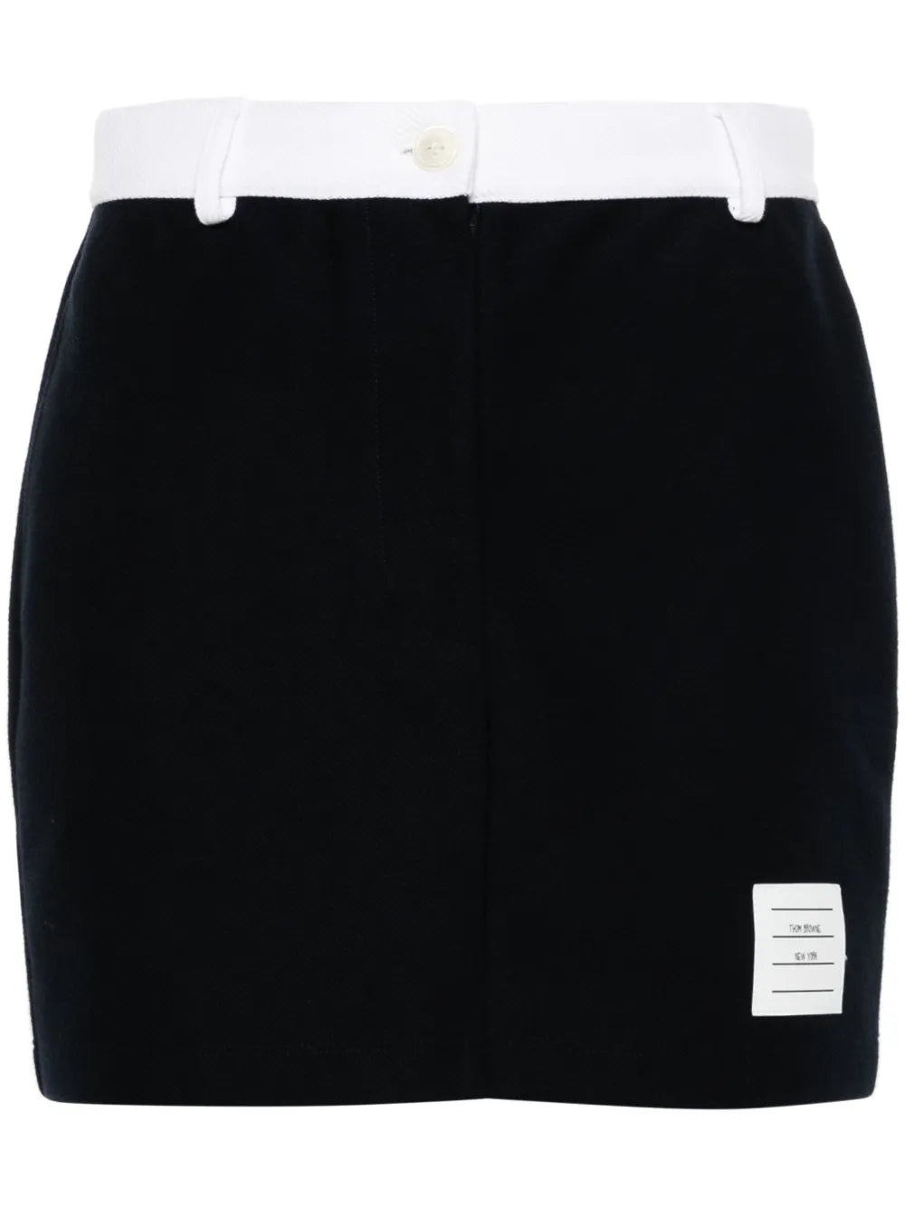 Logo-Patch Mini Skirt