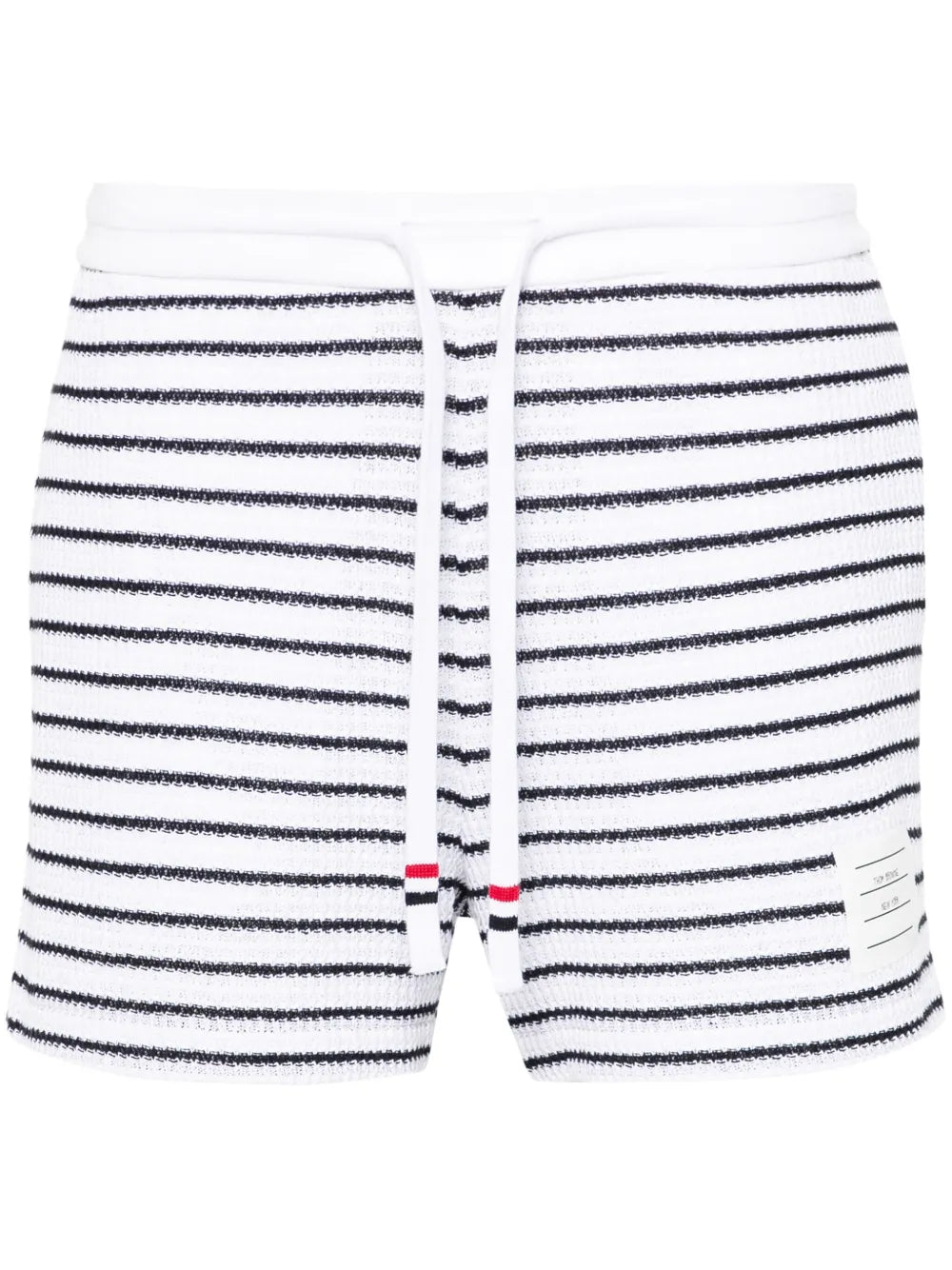 Striped Cotton Shorts