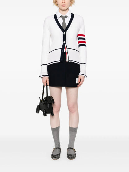 4-Bar Cashmere Cardigan