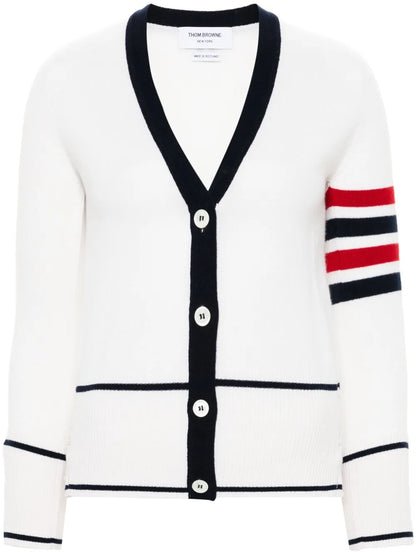 4-Bar Cashmere Cardigan