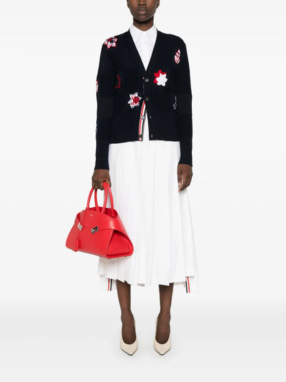Hector Floral Intarsia-Knit Cardigan