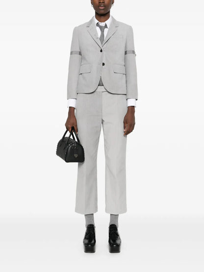 Corduroy Cotton Cropped Trousers