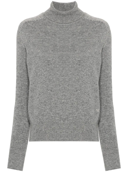 Roll-Neck Wool Jumper