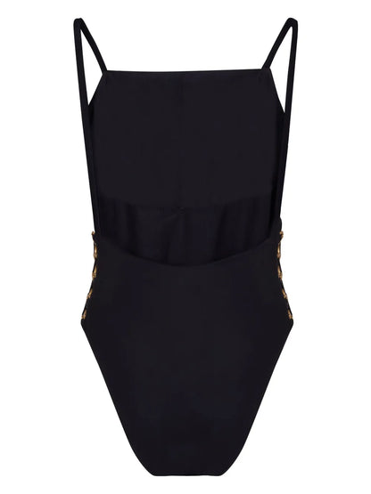 Side-Detail Swimsuit