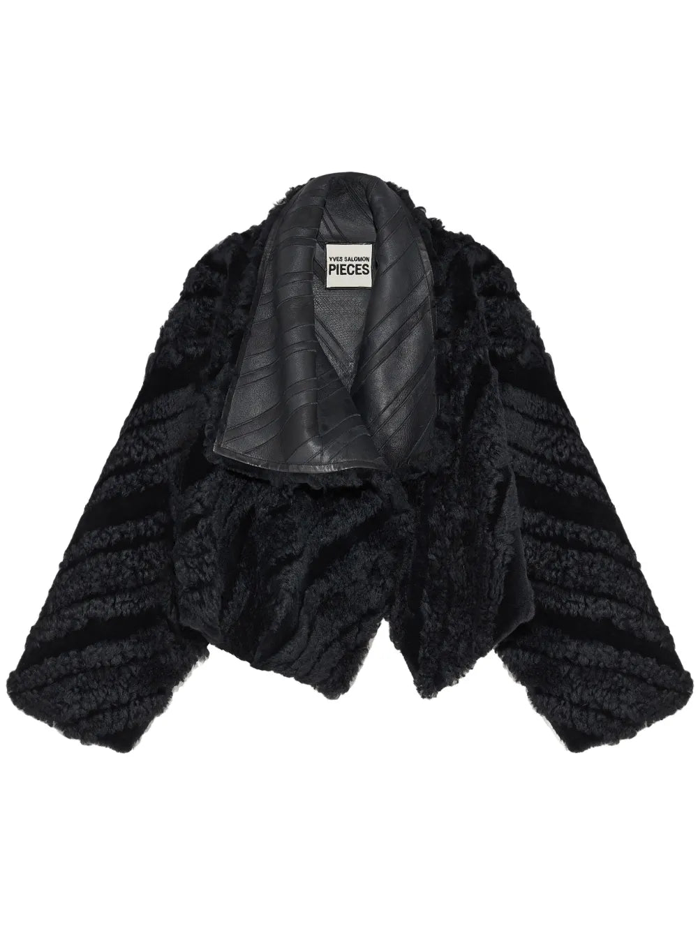 Cropped Draped Jacket