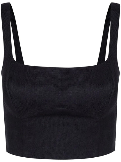 Tailored Crop Top