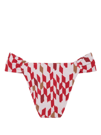 Jaipur-Print Bikini Bottoms