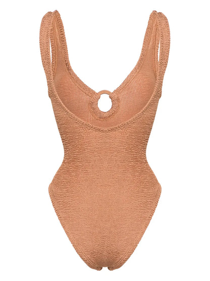 Celine Shirred Swimsuit