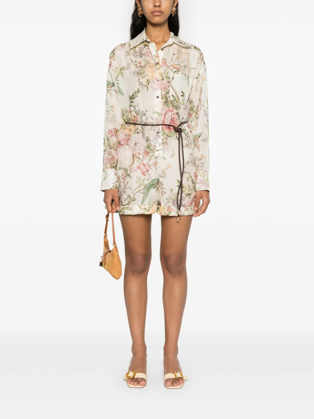 Waverly Silk Playsuit