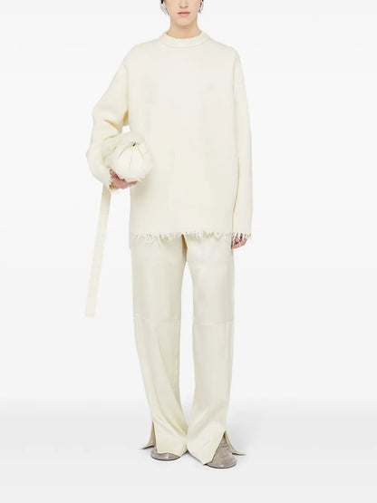 Slit Detailing Tailored Trousers