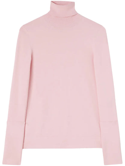 High-Neck Ribbed Jumper