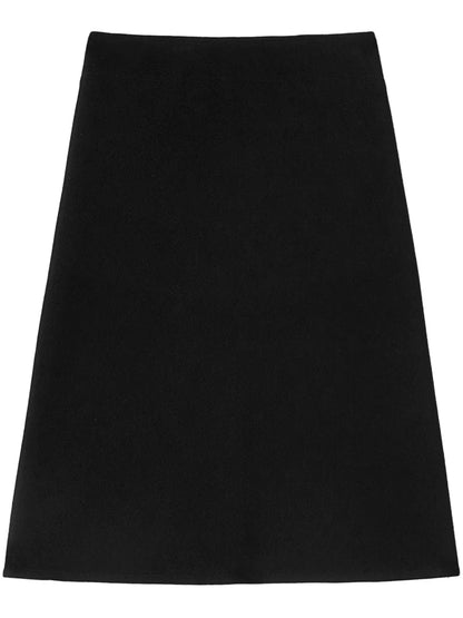 A-Line Midi Skirt