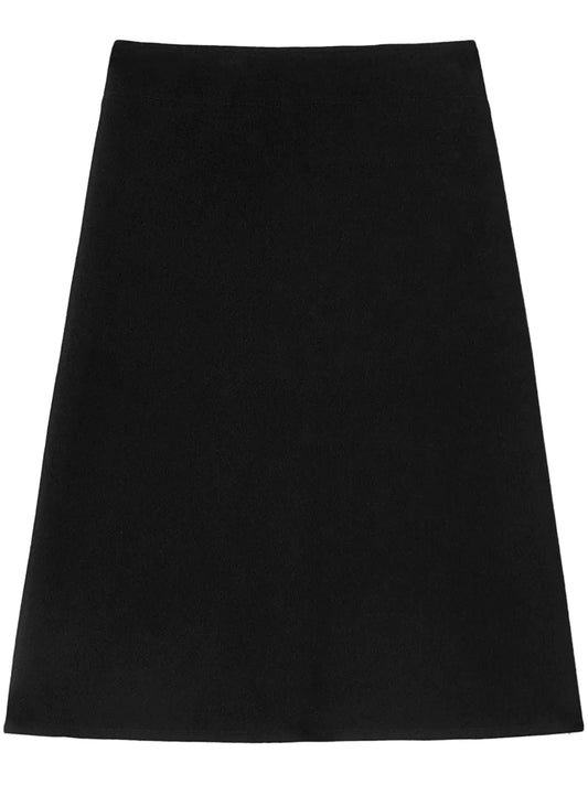 A-Line Midi Skirt