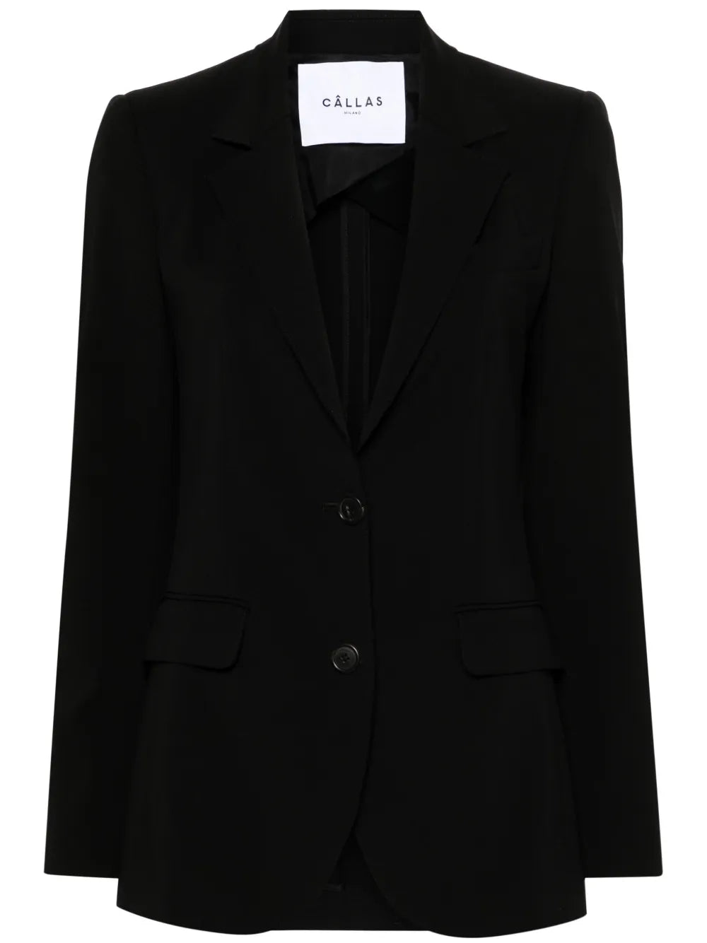 Andre Single-Breasted Textured Blazer