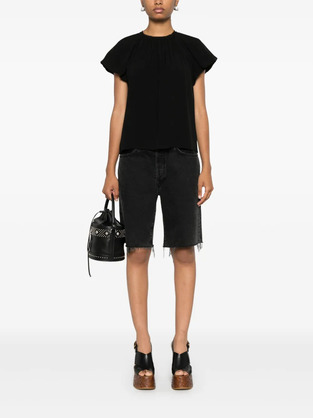 Astra Short-Sleeve Blouse