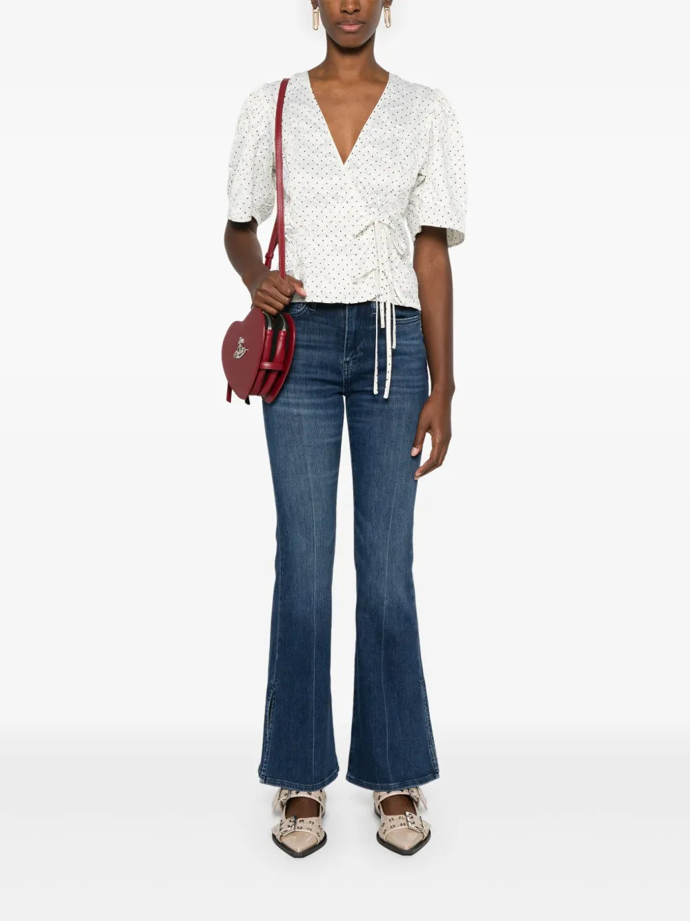 Le Easy High-Rise Flared Jeans