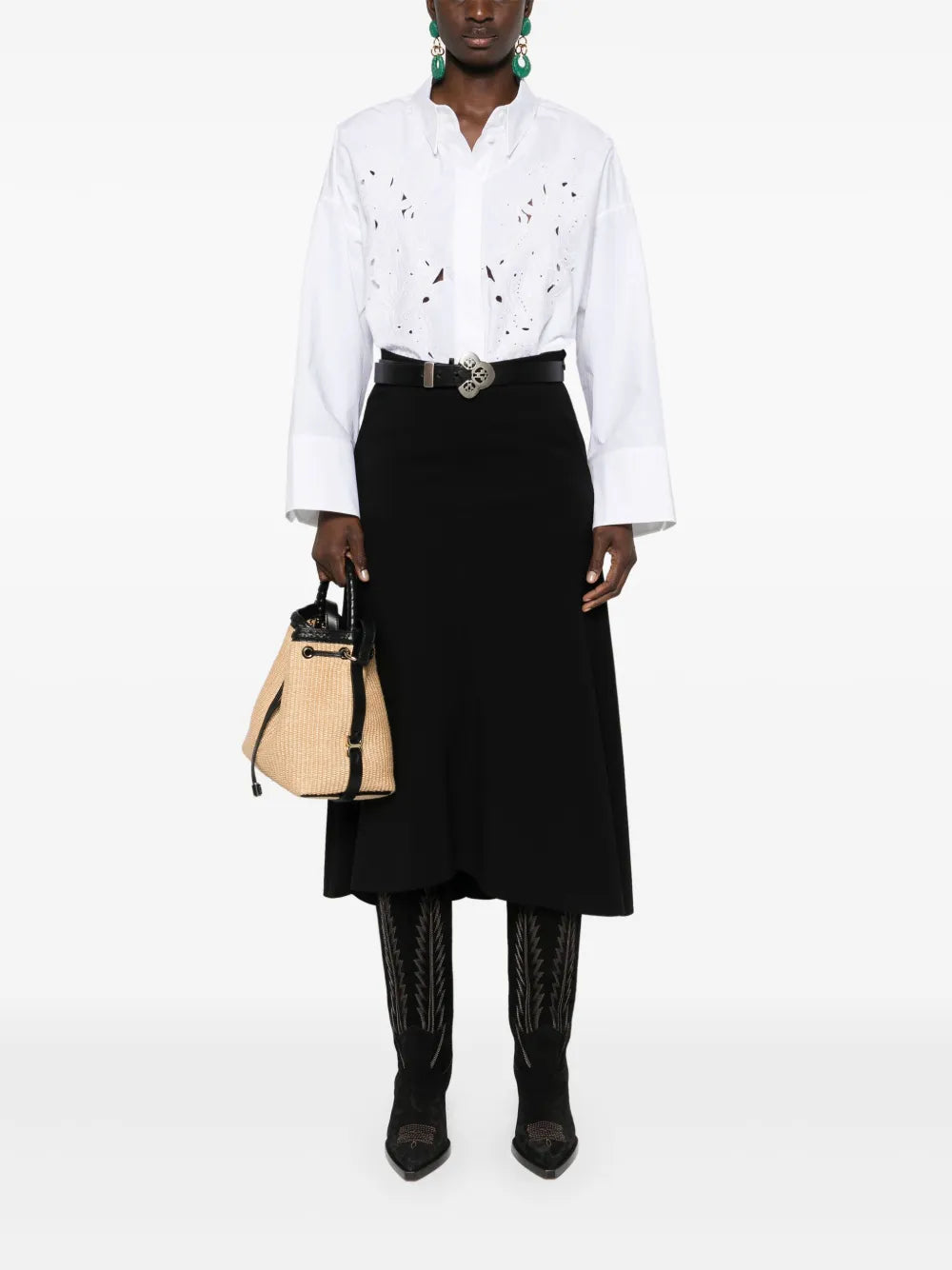 Punto Milano Midi Skirt