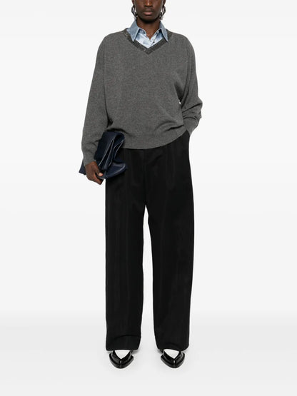 Monili-Detail Cashmere Jumper