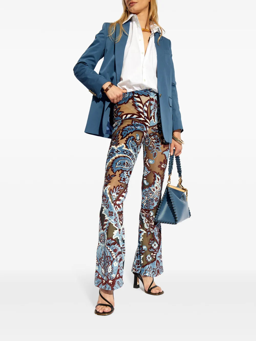 Floral Patterned Trousers