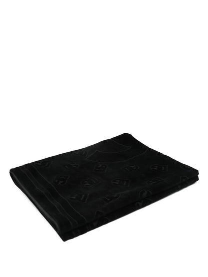 Jacquard-Logo Beach Towel