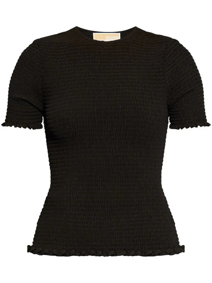 Smocked Georgette Top