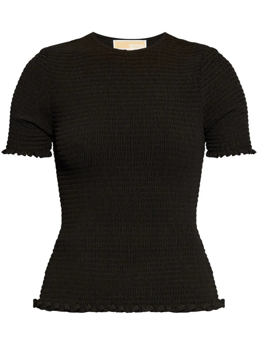 Smocked Georgette Top