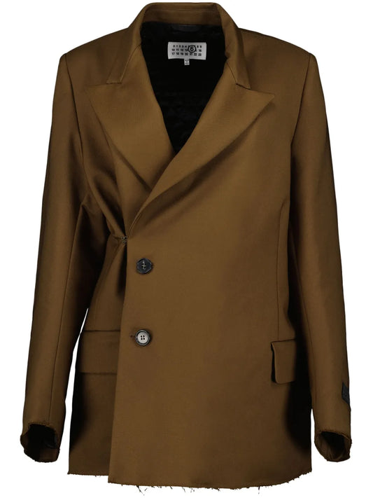 Notched-Lapels Blazer