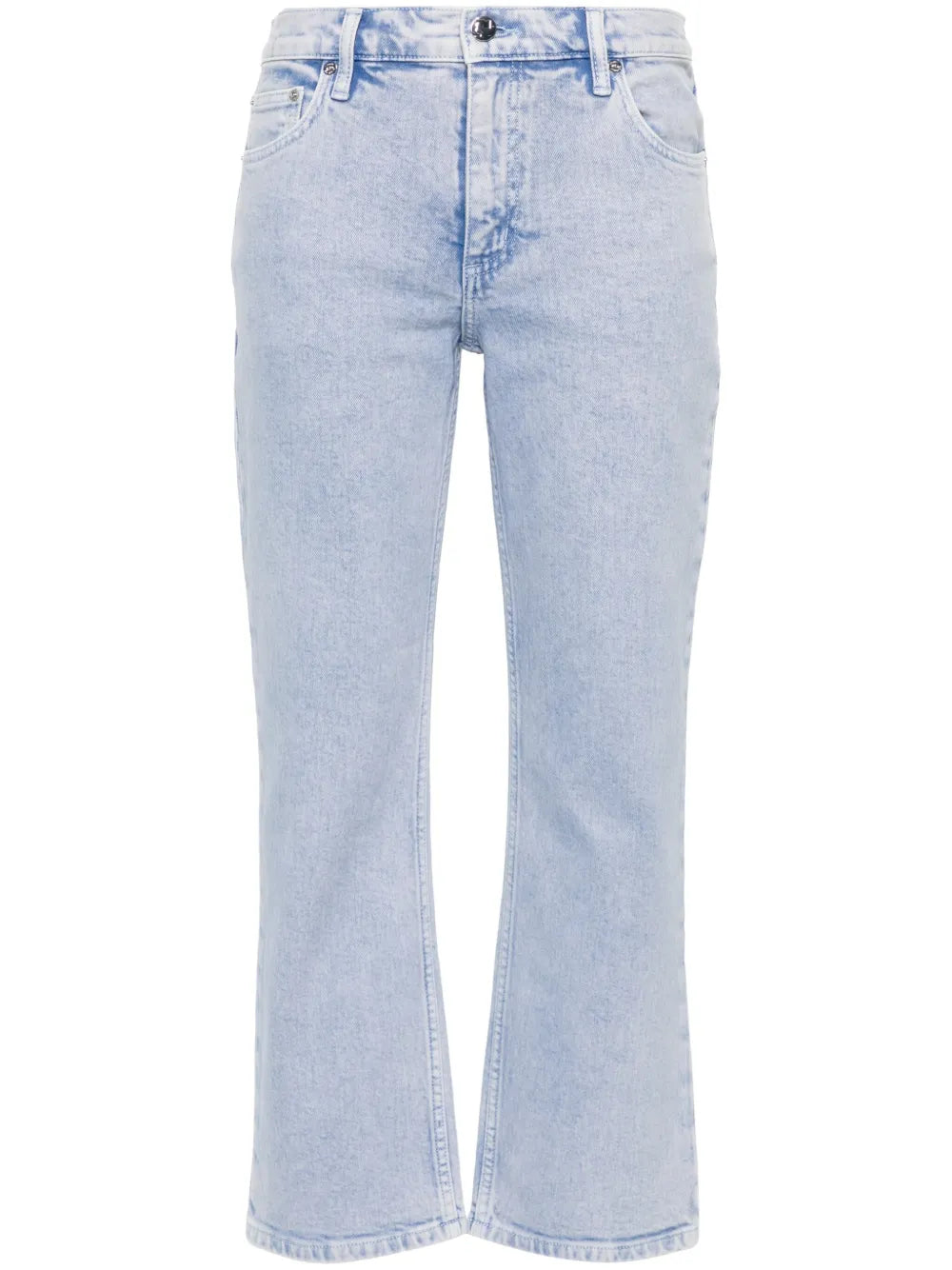 Mid-Rise Cropped Jeans