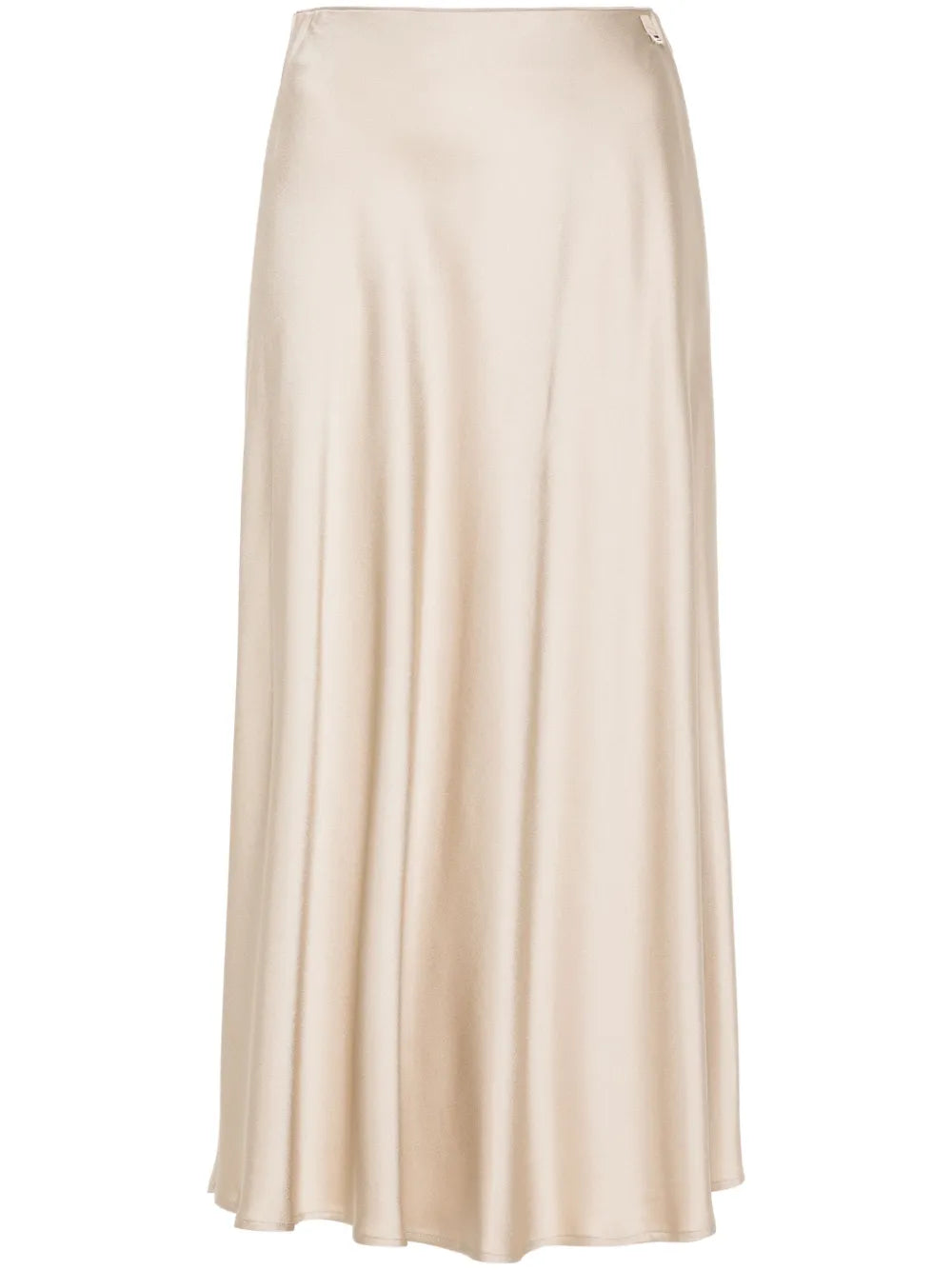 Satin Midi Skirt