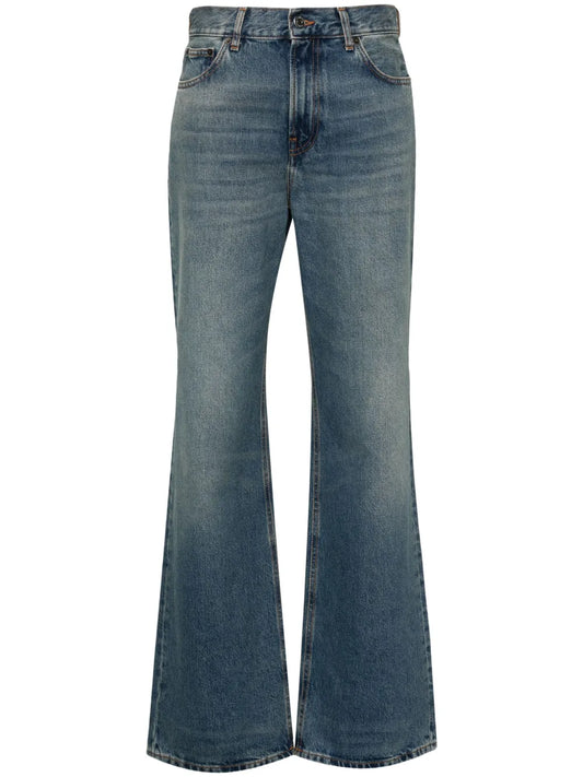 Korea Straight-Leg Jeans