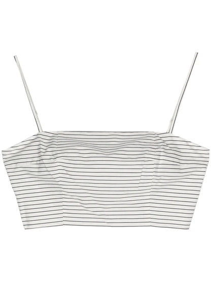 Federico Striped Crop Top