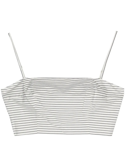 Federico Striped Crop Top