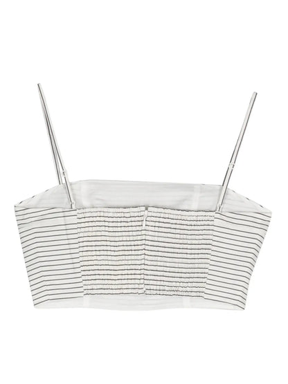 Federico Striped Crop Top