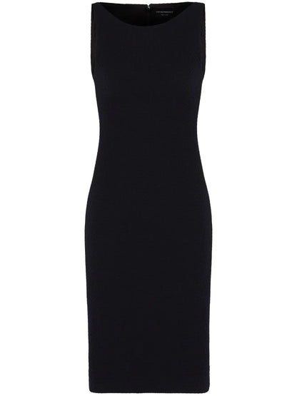 Zigzag Knit Tube Dress