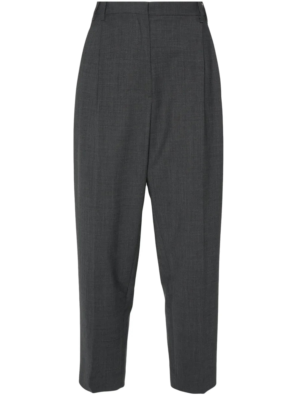 Pleat-Detail Trousers