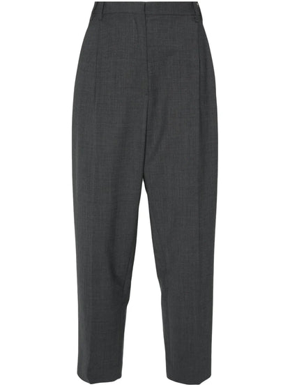 Pleat-Detail Trousers