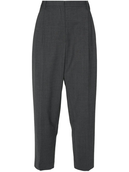 Pleat-Detail Trousers