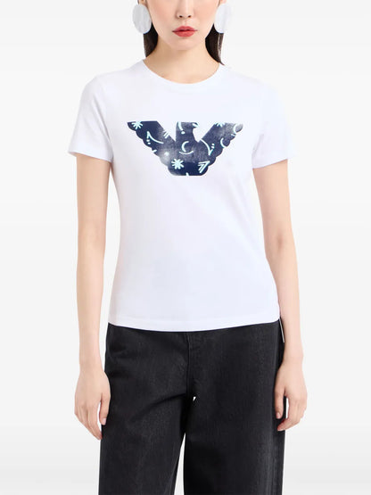 Logo-Appliqué Cotton T-Shirt