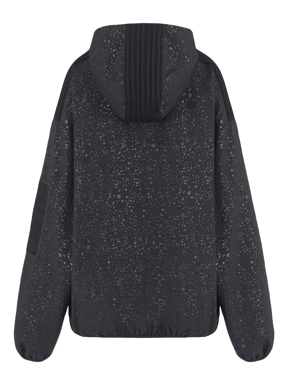 Logo-Rubberised Hoodie